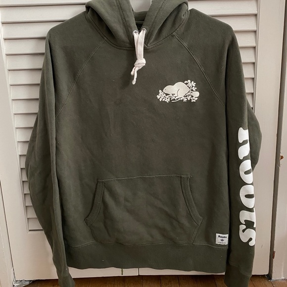 Roots Tops - Olive Green Women’s Roots Sweatshirt